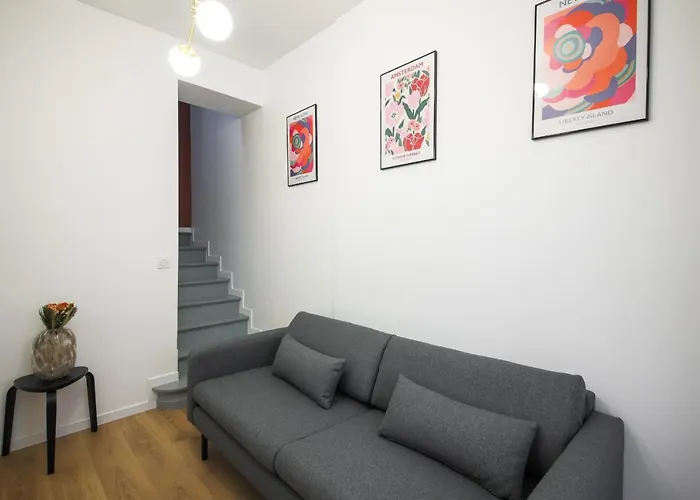 4#duplex 2 Pers#paris 15#commerce#ac Apartmán *