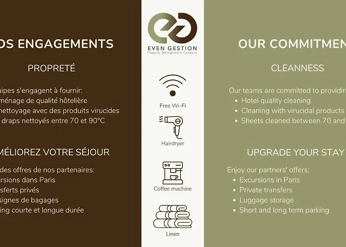 4#duplex 2 Pers#paris 15#commerce#ac Apartmán Paříž